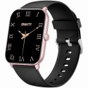 Smartwatch Gravity Różowe Złoto Czarny GT36-3