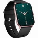 Smartwatch Gravity Różowe Złoto Czarny GT36-3