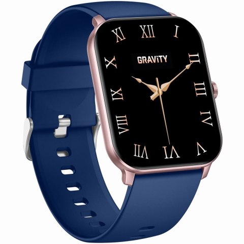 Smartwatch Gravity Różowe Złoto Niebieski GT36-4