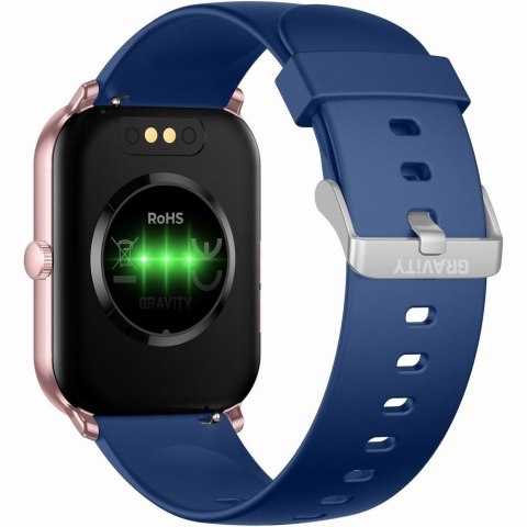Smartwatch Gravity Różowe Złoto Niebieski GT36-4