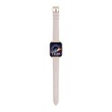 Smartwatch Gravity Różowe Złoto Pasek + Bransoleta GT44-2