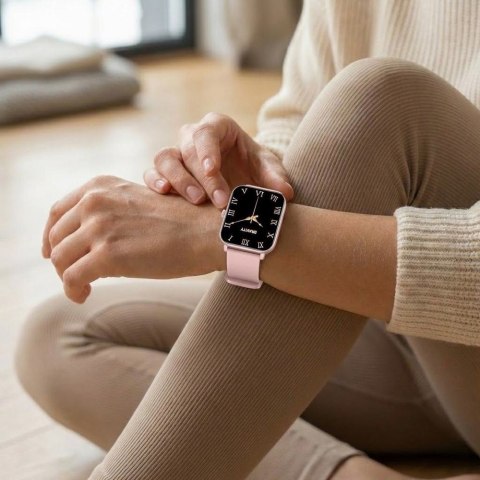 Smartwatch Gravity Różowe Złoto Różowy GT36-1