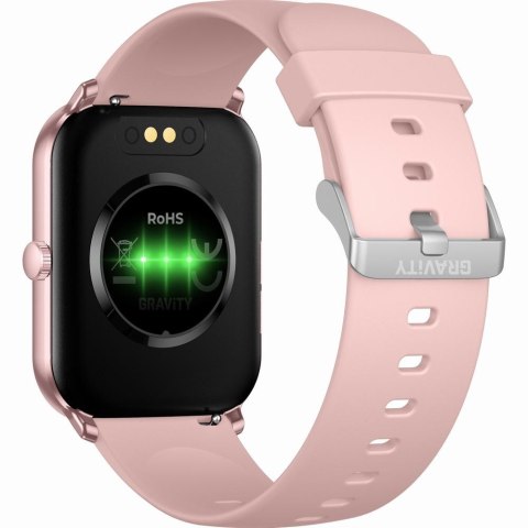 Smartwatch Gravity Różowe Złoto Różowy GT36-1