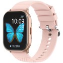 Smartwatch Gravity Różowy Pasek + Bransoleta GT43-1