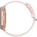 Smartwatch Gravity Różowy Pasek + Bransoleta GT43-1