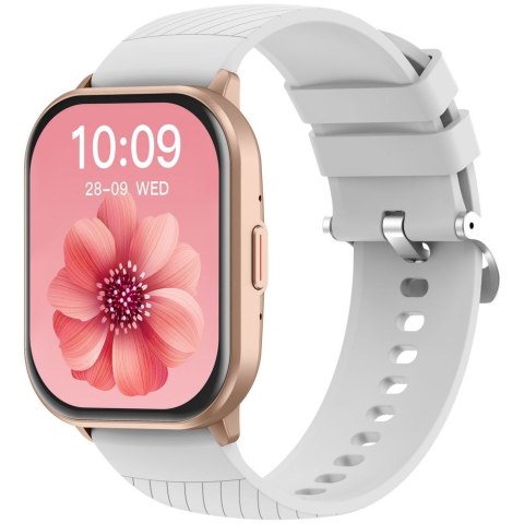 Smartwatch Gravity Różowy Pasek + Bransoleta GT43-4