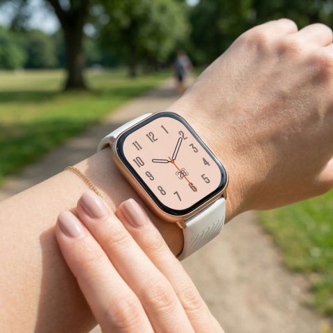 Smartwatch Gravity Różowy Pasek + Bransoleta GT43-4