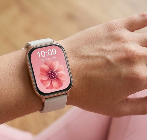 Smartwatch Gravity Różowy Pasek + Bransoleta GT43-4