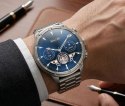 Smartwatch Gravity Srebrny Pasek + Bransoleta GT41-3