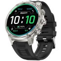 Smartwatch Gravity Srebrny Pasek + Bransoleta GT41-3