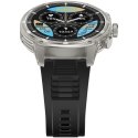 Smartwatch Gravity Srebrny Pasek + Bransoleta GT41-3