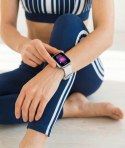 Smartwatch Gravity Srebrny Pasek + Bransoleta GT43-2