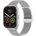 Smartwatch Gravity Srebrny Pasek + Bransoleta GT43-2