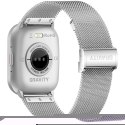 Smartwatch Gravity Srebrny Pasek + Bransoleta GT43-2
