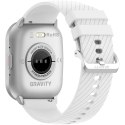 Smartwatch Gravity Srebrny Pasek + Bransoleta GT43-2