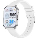 Smartwatch Gravity Srebrny Pasek + Bransoleta GT44-4