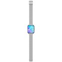 Smartwatch Gravity Srebrny Pasek + Bransoleta GT44-4