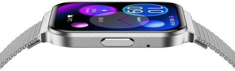 Smartwatch Gravity Srebrny Pasek + Bransoleta GT44-4