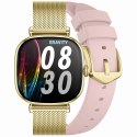 Smartwatch Gravity Złoty Bransoleta + Pasek GT32-1
