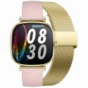 Smartwatch Gravity Złoty Bransoleta + Pasek GT32-1