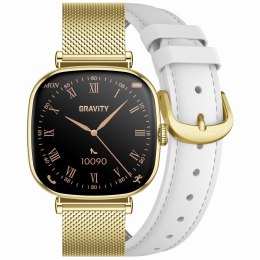 Smartwatch Gravity Złoty Bransoleta + Pasek GT32-2
