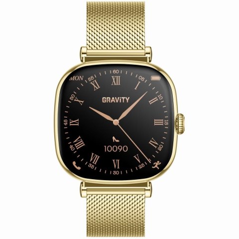 Smartwatch Gravity Złoty Bransoleta + Pasek GT32-2