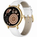 Smartwatch Gravity Złoty Bransoleta + Pasek GT33-2
