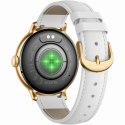 Smartwatch Gravity Złoty Bransoleta + Pasek GT33-2