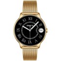 Smartwatch Gravity Złoty Pasek + Bransoleta GT31-1