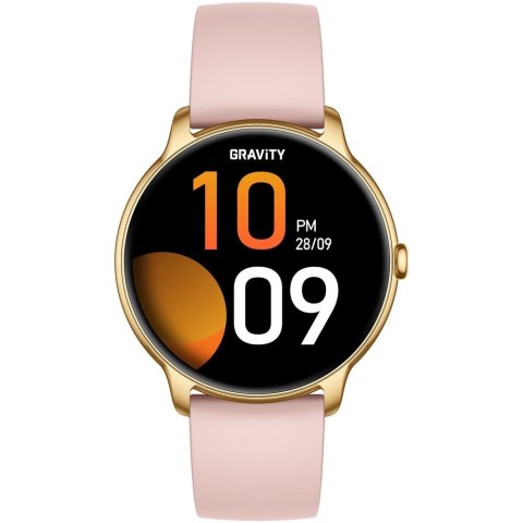 Smartwatch Gravity Złoty Pasek + Bransoleta GT31-1