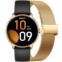 Smartwatch Gravity Złoty Pasek + Bransoleta GT31-2