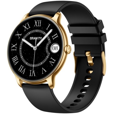 Smartwatch Gravity Złoty Pasek + Bransoleta GT31-2