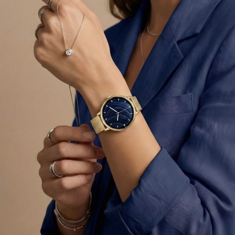 Smartwatch Gravity Złoty Pasek + Bransoleta GT33-1