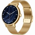 Smartwatch Gravity Złoty Pasek + Bransoleta GT33-1