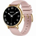 Smartwatch Gravity Złoty Pasek + Bransoleta GT33-1
