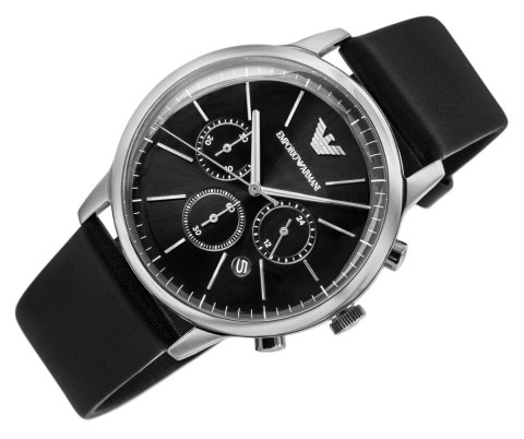 Zegarek Męski EMPORIO ARMANI Minimalist Chronograph AR11774 + BOX