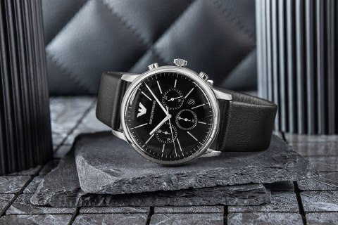 Zegarek Męski EMPORIO ARMANI Minimalist Chronograph AR11774 + BOX