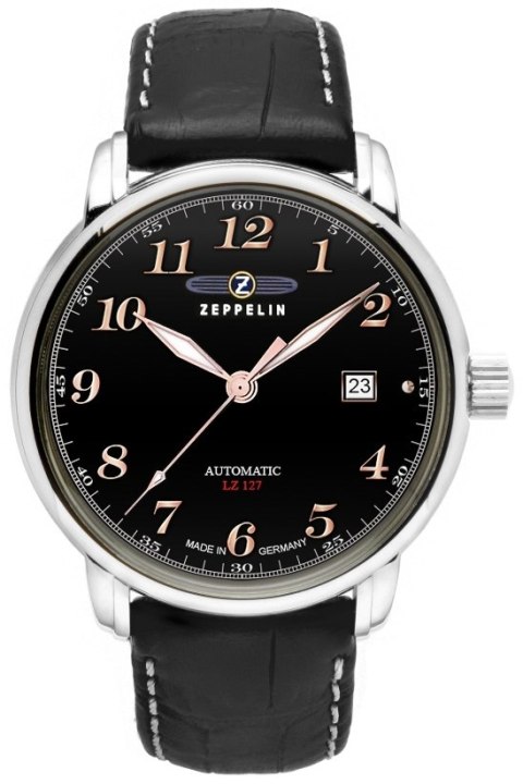Zegarek Męski ZEPPELIN LZ127 Graf Zeppelin Automatik 7656-2 + BOX