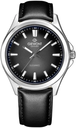 Zegarek Męski Giewont Elegance Sapphire Czarny GW5160-A2