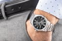 Zegarek Męski Giewont Elegance Sapphire Srebrno Czarny GW5160-B2