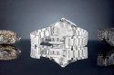 Zegarek Męski Giewont Elegance Sapphire Srebrno Czarny GW5160-B2