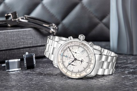 Zegarek Męski ZEPPELIN 100 Jahre Chronograph 7680MB-1 + BOX