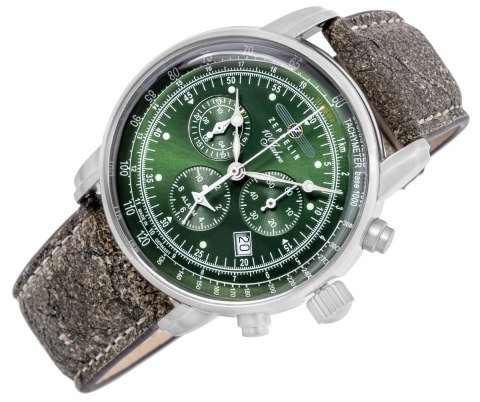 Zegarek Męski ZEPPELIN 100 Jahre Chronograph 8680-4 + BOX