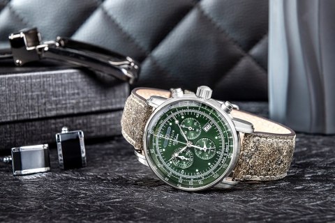 Zegarek Męski ZEPPELIN 100 Jahre Chronograph 8680-4 + BOX