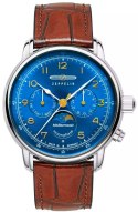 Zegarek Męski ZEPPELIN Mediterranee Moonphase 9636-3 + BOX