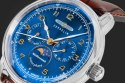 Zegarek Męski ZEPPELIN Mediterranee Moonphase 9636-3 + BOX