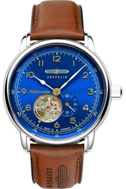 Zegarek Męski ZEPPELIN Méditerranée Open Heart Automatic 9666-3 + BOX