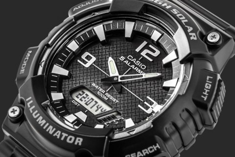 Zegarek Męski CASIO SOLAR AQ-S810W-1AVEF + BOX