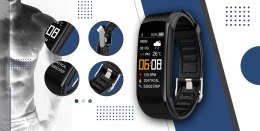 Smartwatch GIEWONT Czarno Granatowy 2 Paski GW200-6