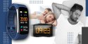 Smartwatch GIEWONT Czarno Granatowy 2 Paski GW200-6
